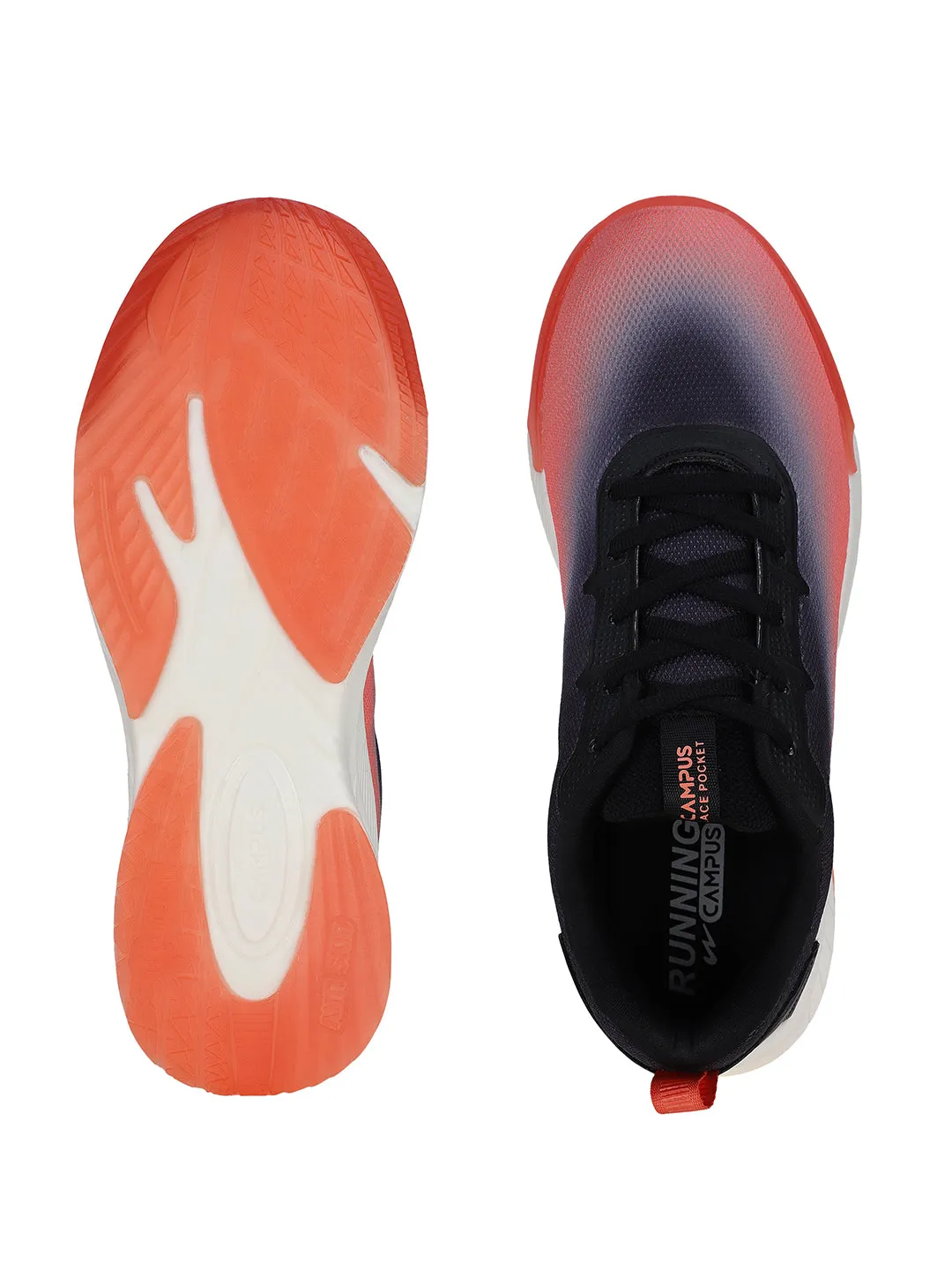 AMIGO Black Men's Sports Shoes