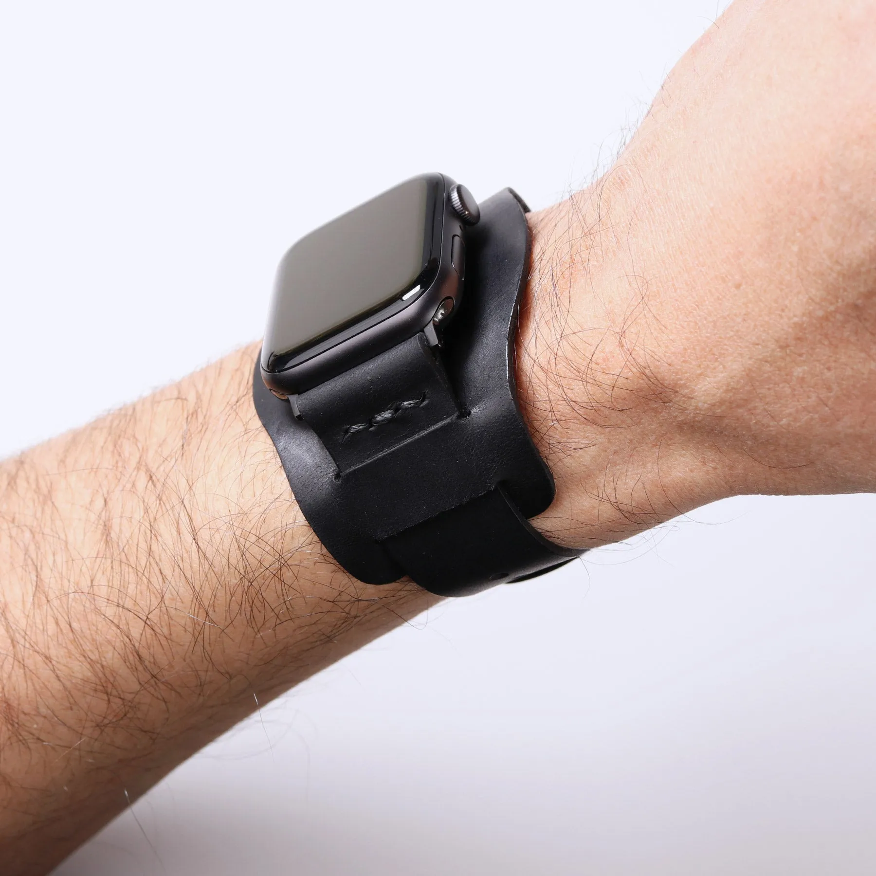 Apple Watch Minimal Bund Strap - Black