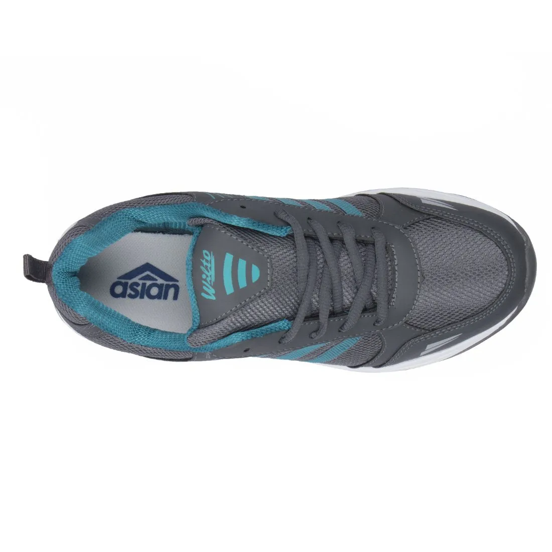 ASIAN Men's Wonder-13 Firozi Mesh Sports Running Shoes (Green) 10 UK