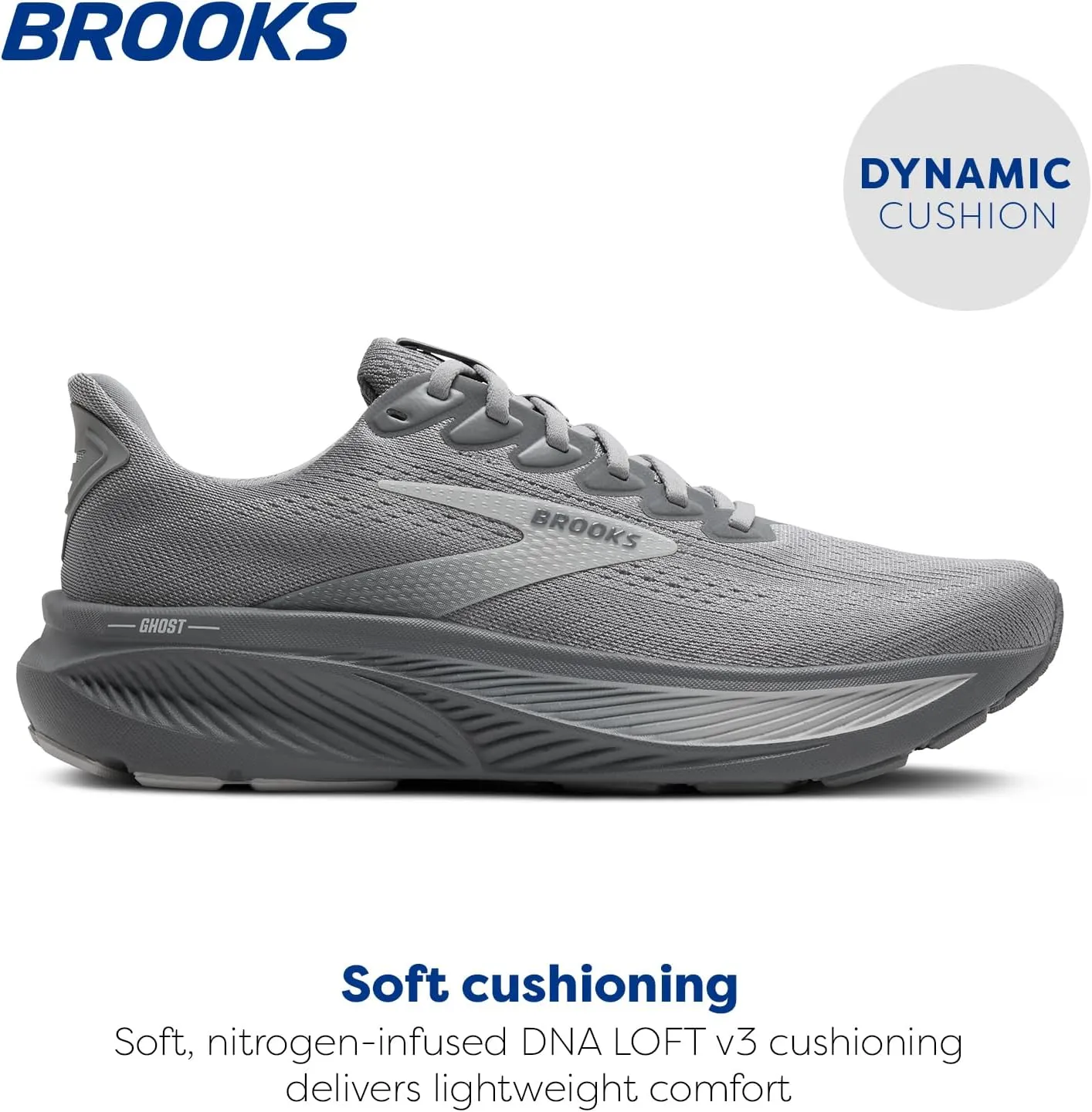 Brooks Men??s Ghost 17 Neutral Running Shoe