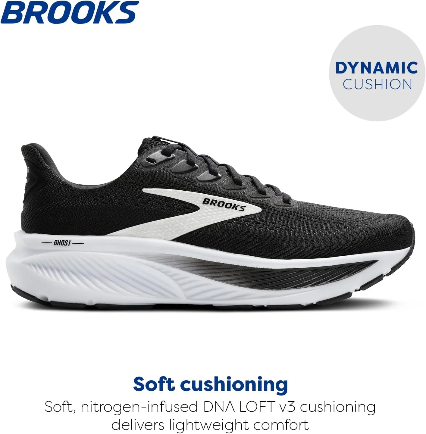 Brooks Men??s Ghost 17 Neutral Running Shoe