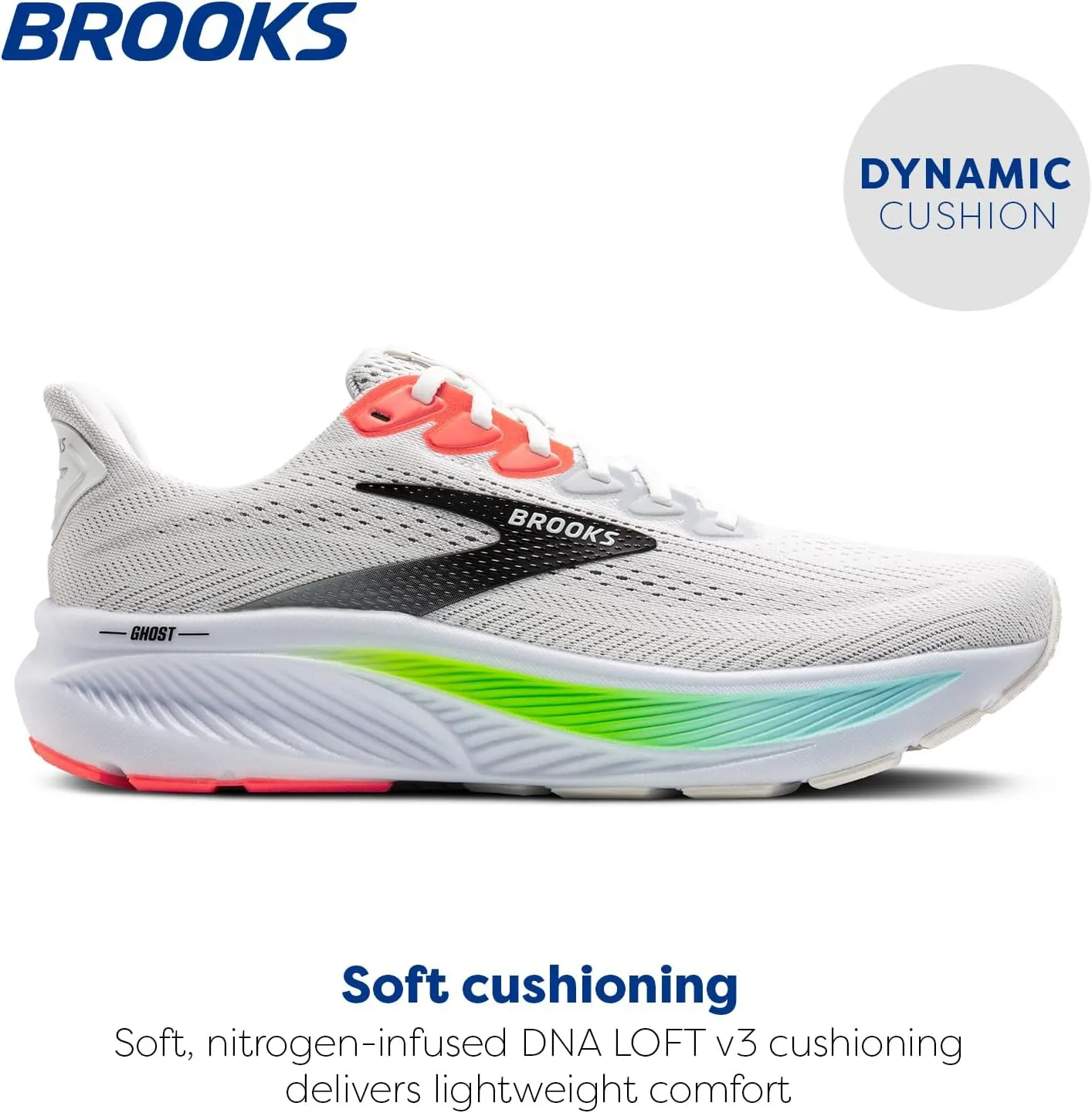 Brooks Men??s Ghost 17 Neutral Running Shoe