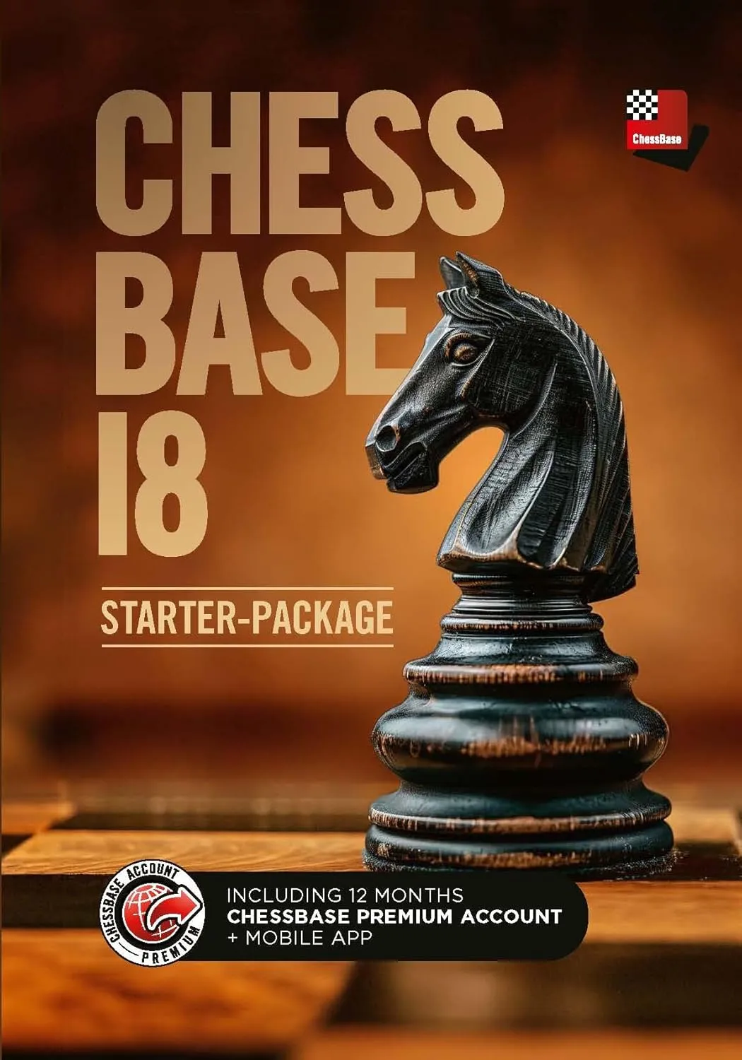 ChessBase 18 - 2025 Starter Package - Chess Database Management Software Program incluses: Big Database 2025, ChessBase Magazine and the Exclusive ChessCentral Chess Success Training DVD.
