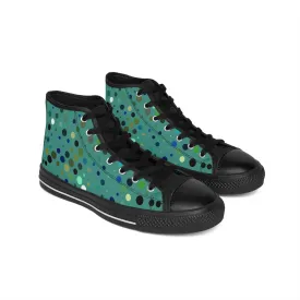 Colorful Background Women's Classic Sneakers