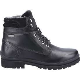 Hush Puppies Womens Annay Mid Boots - Black