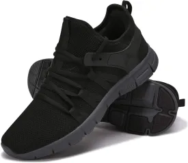 INZCOU Running Shoes Lightweight Tennis Shoes Non Slip Gym Workout Shoes Breathable Mesh Walking Sneakers