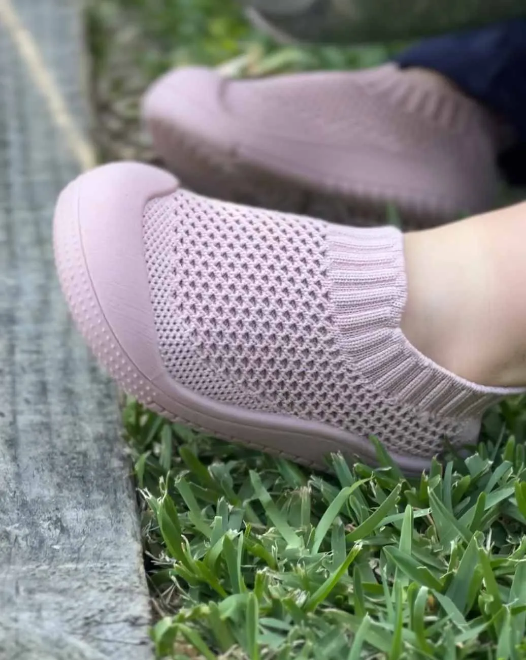 Little Sohls Slip On Toddler Shoe - Dusty Rose