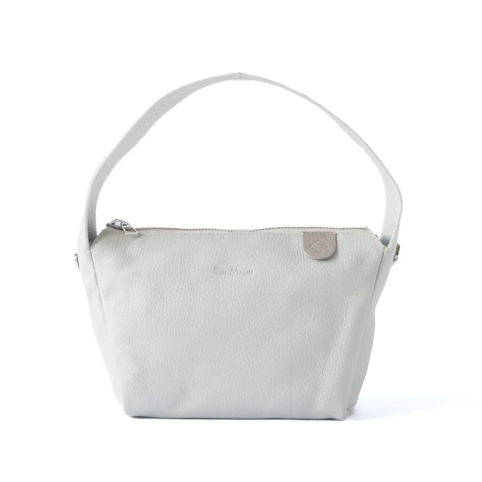 Maina Shoulder Leather Bag - Tan