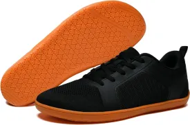 Men's Barefoot Shoes Wide Toe Box Cross Training Running Zero Drop Minimalist Sneakers