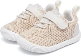 MORENDL Toddler Sneakers Baby Boys & Girls Barefoot Shoes Lightweight Breathable Walking Running Tennis Athletic Sport Shoes