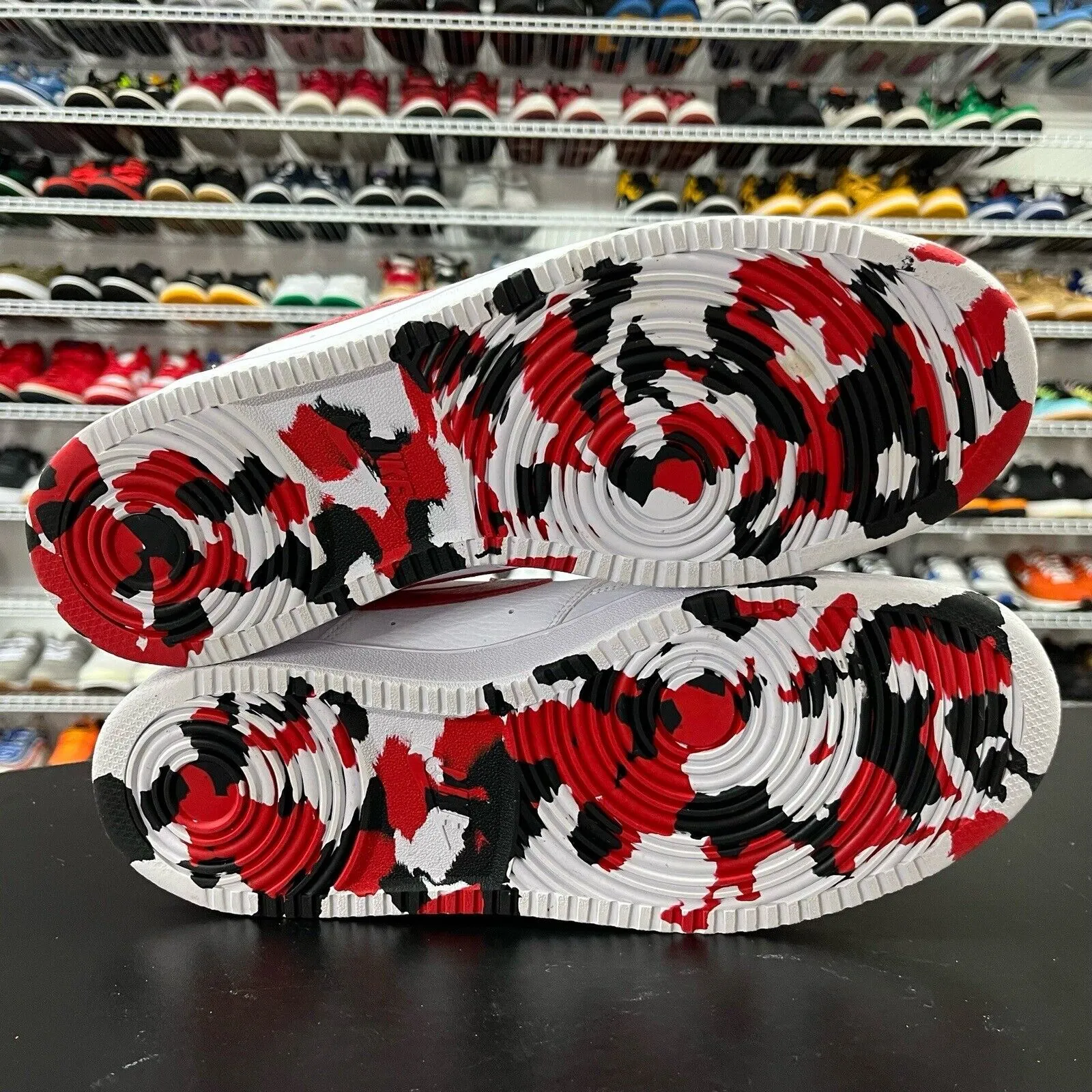 Nike Court Vision Lo Sneakers Men's Size 11 White/Red DM7588-100 Athletic Shoes