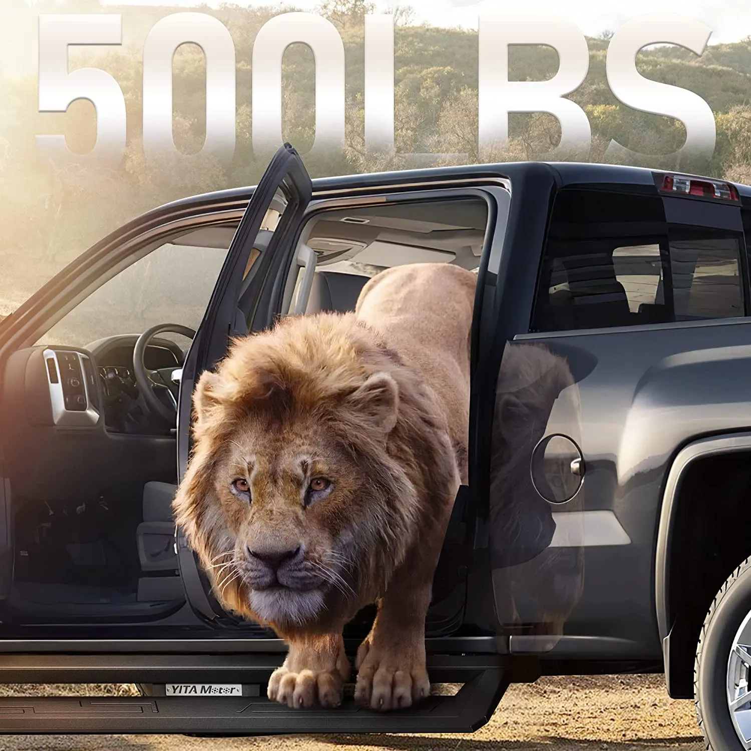 YITAMOTOR® 2019-2025 Dodge Ram 1500 Quad Cab/Extended Cab New Body Style Running Boards